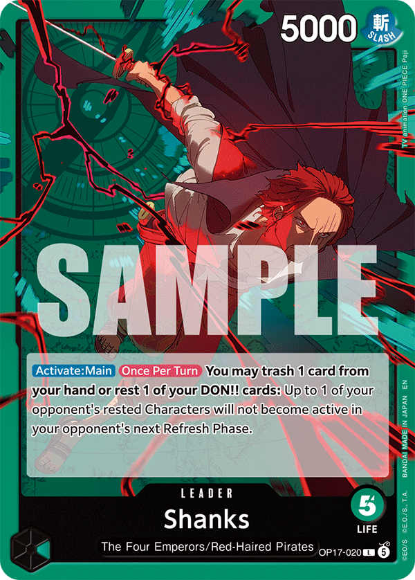 Shanks (OP17-020) One Piece TCG