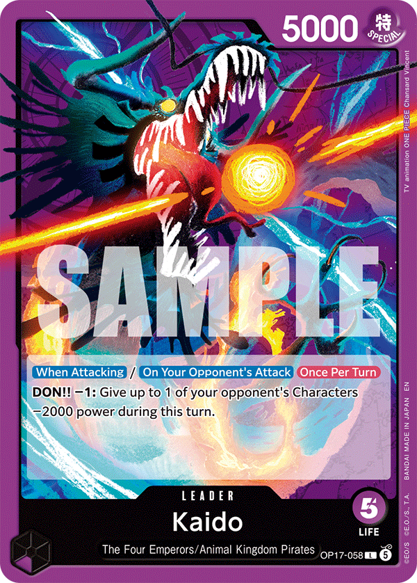 Kaido (OP17-058) One Piece TCG
