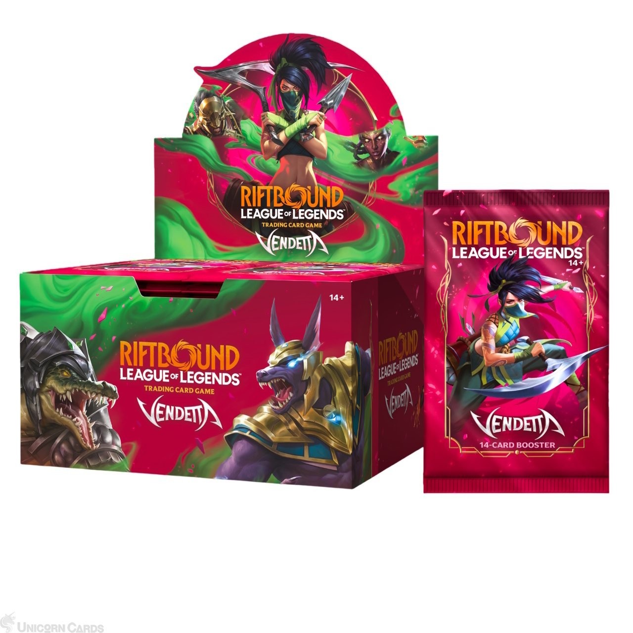 Riftbound: League of Legends TCG Vendetta Set 4 Booster Display (24 sobres)