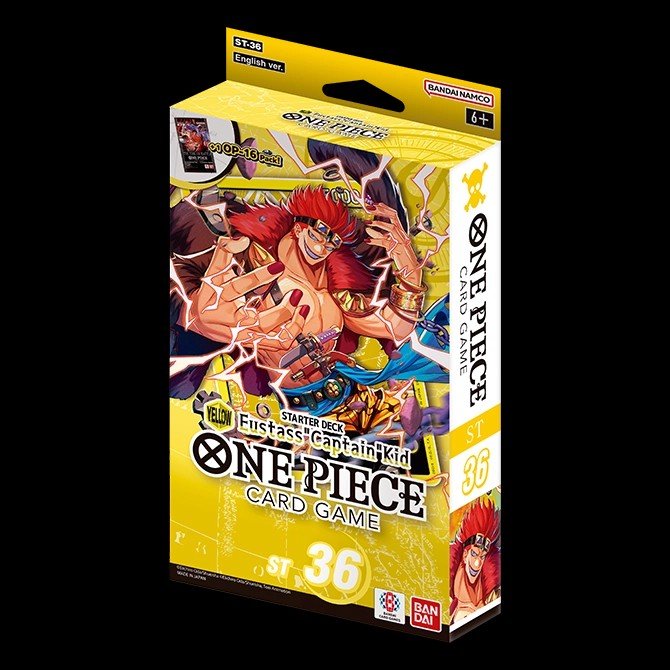 One Piece Card Game Starter Deck 36 – Yellow Eustass Captain Kid